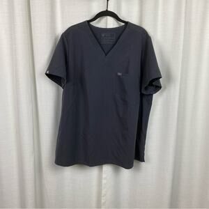 FIGS Gray Catarina Scrub Top Sz.3X